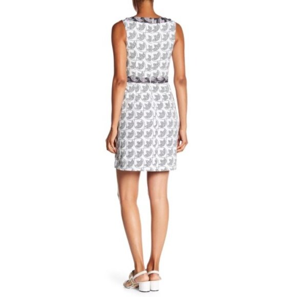 Trina Turk Lucenda Dot-Patterned Sleeveless Dress - Picture 2 of 3